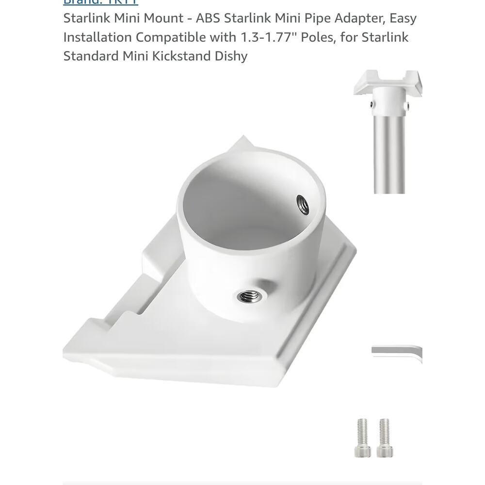 Starlink Mini Mount - Easy Install, Enhanced Security - NEW